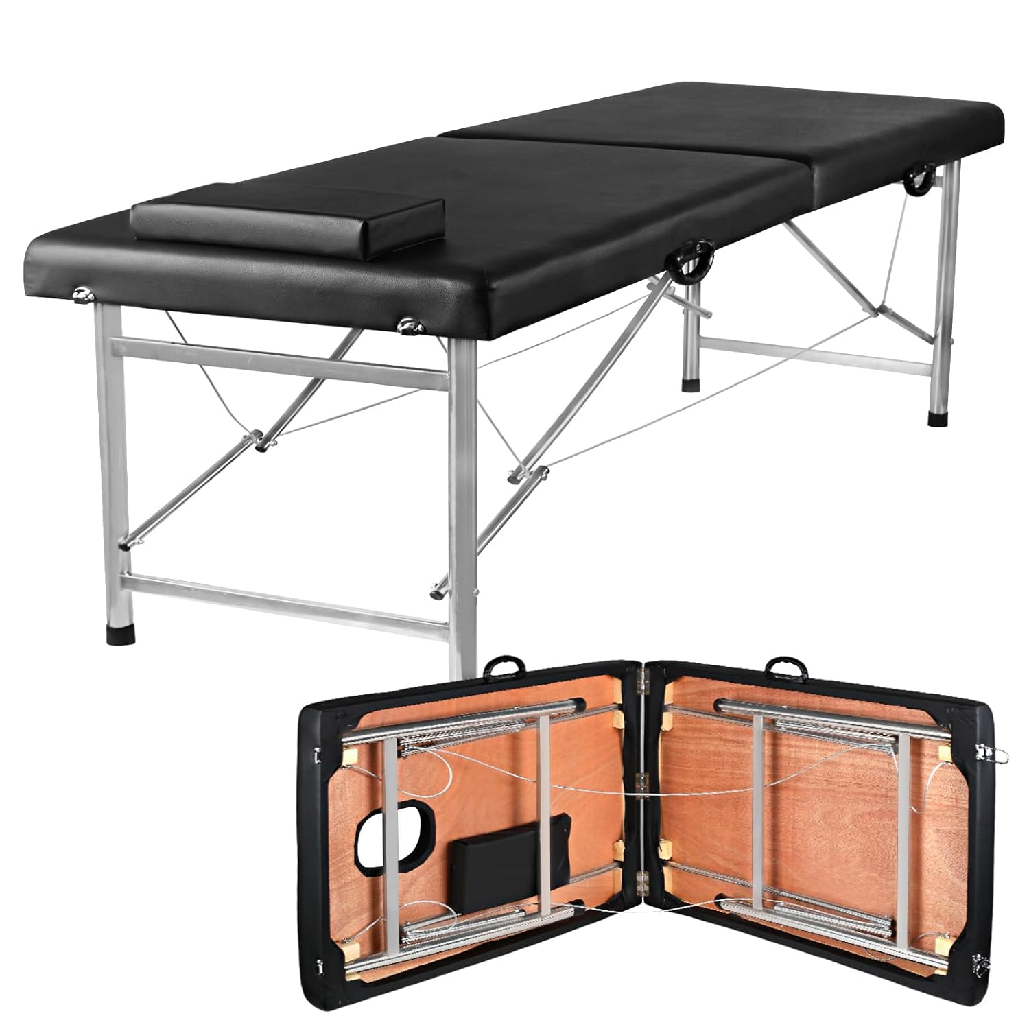Portable Folding Massage Table - W Spa & Wellness ulasan dan harga